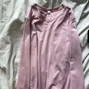 lululemon pink long sleeve